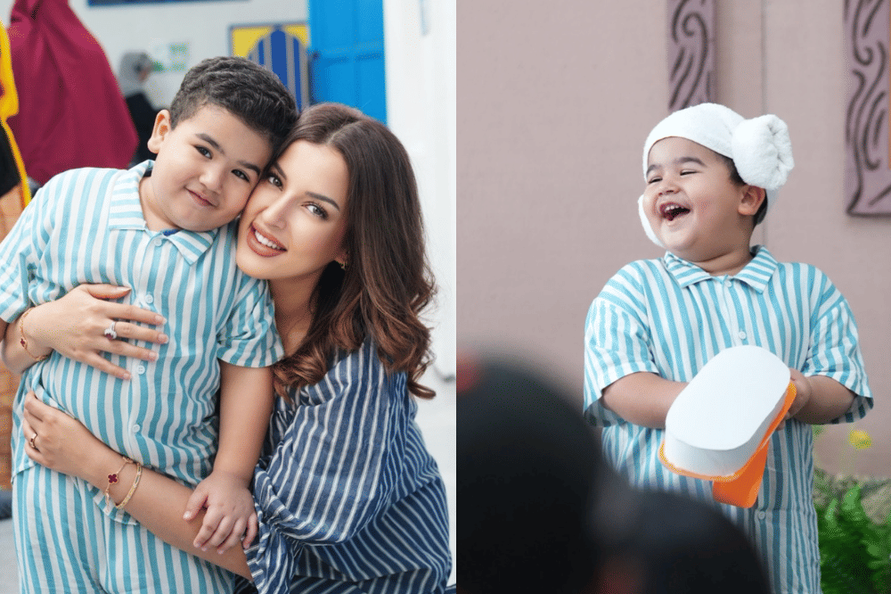 Tasya Farasya dan anak keduanya