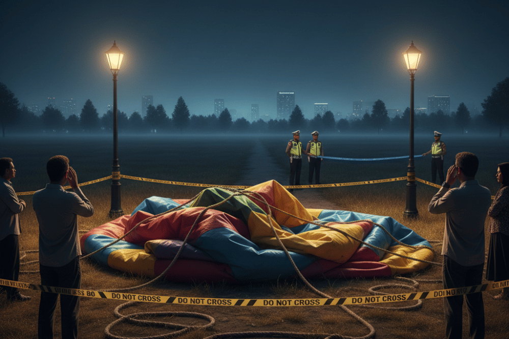 Anak 4 Tahun Terjebak Istana Balon di Jambi, Ini Kronologinya