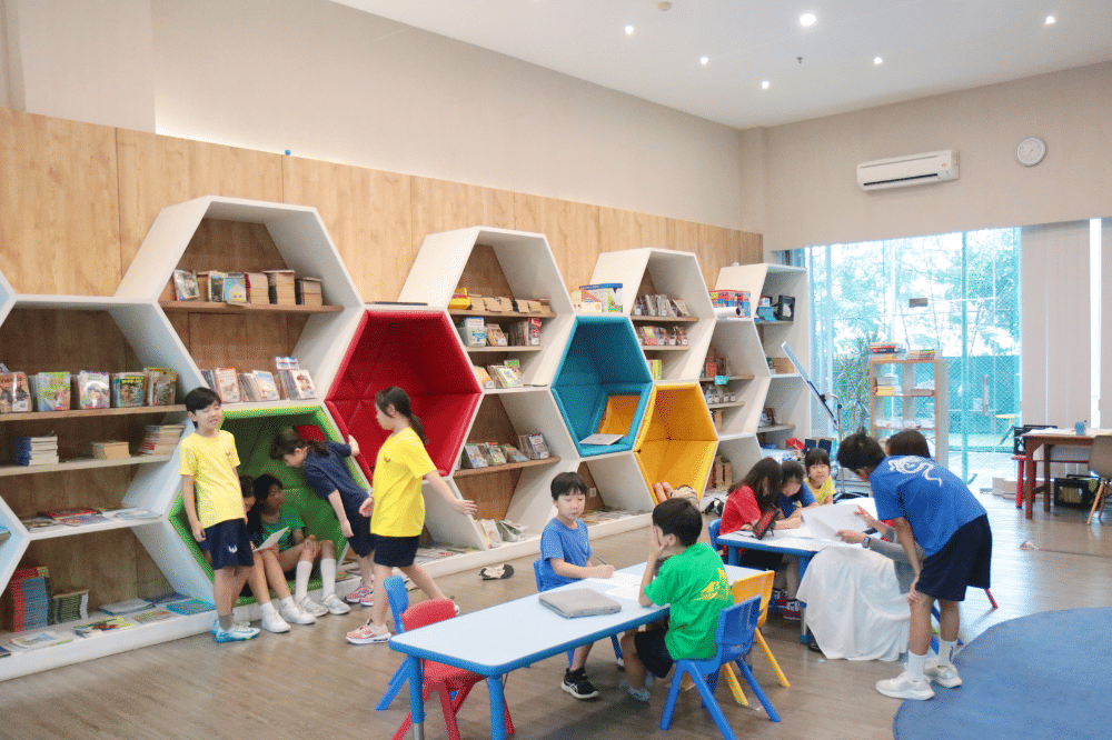 Suasana kelas di North Jakarta Intercultural School (NJIS)