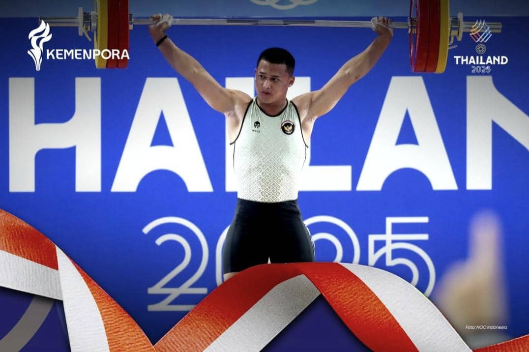 Rizki Juniansyah Cetak Rekor Dunia dan Raih Emas SEA Games 2025