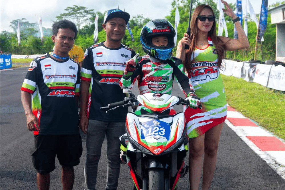 Varo Mario di arena balapan