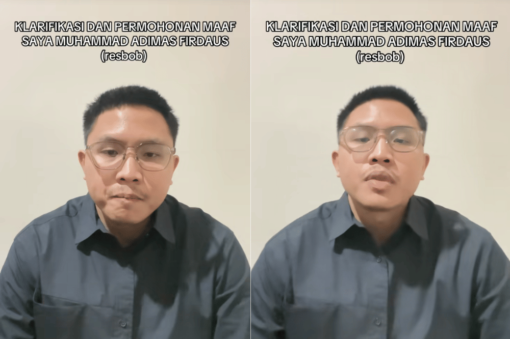 momen streamer klarifikasi atas tindakannya