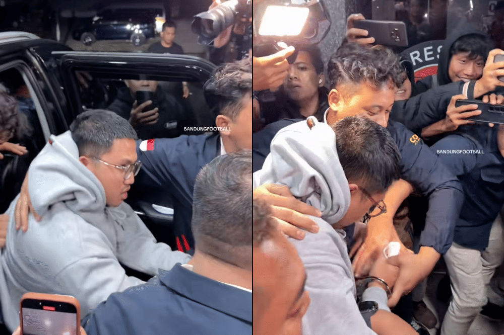 Momen streamer ditangkap