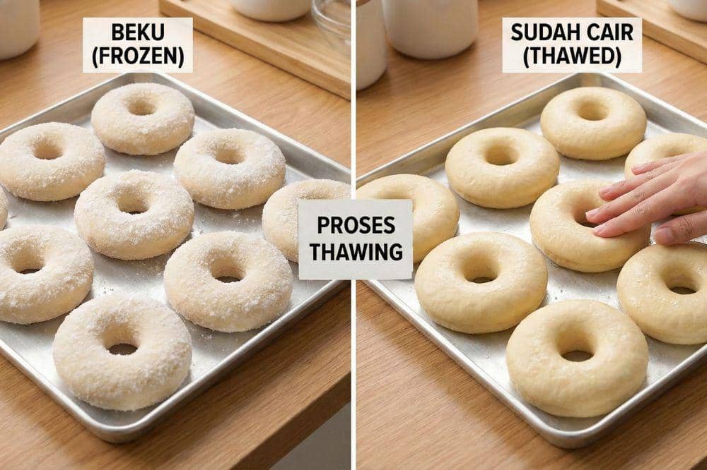 Cara Menyimpan Donat yang Belum Digoreng