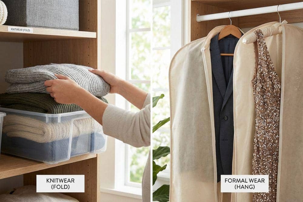 7 Cara Menyimpan Baju yang Jarang Dipakai 4