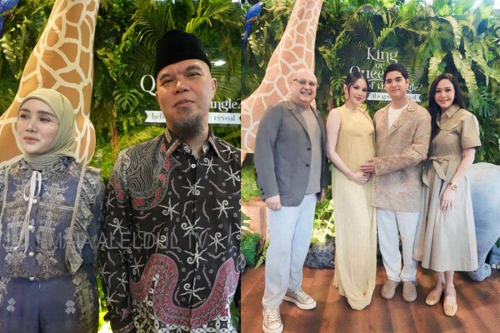 Mulan Jameela salim ke Maia.jpg