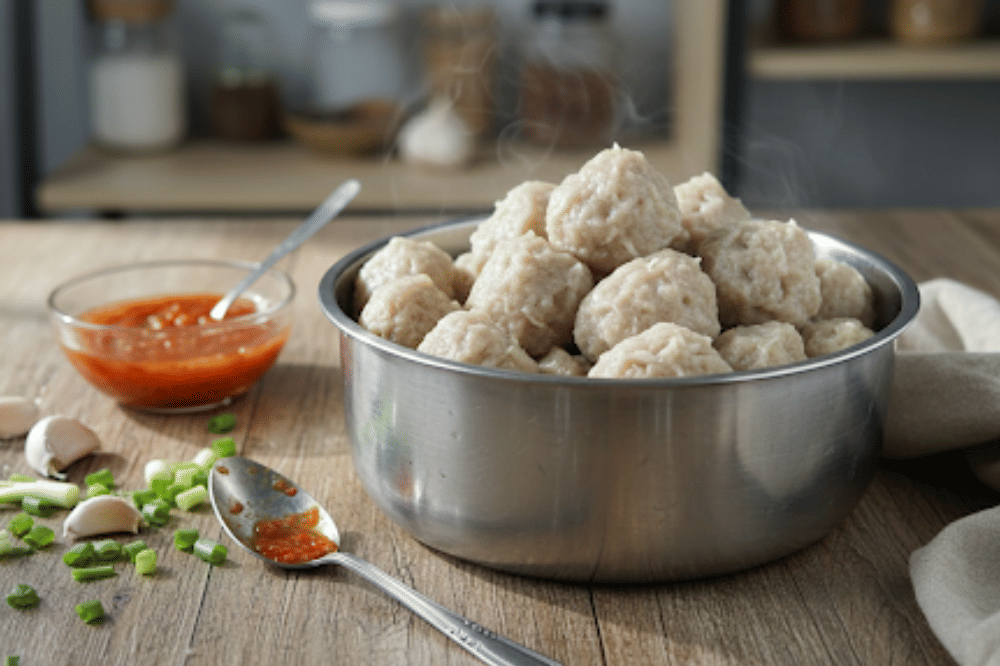 Cara membuat pentol kriwil rumahan