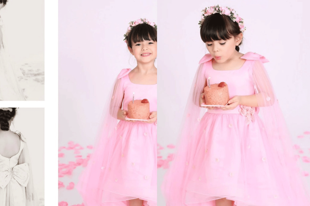 Pasangan Asmirandah dan Jonas Rivanno membagikan momen natal bersamaan ulang tahun anaknya