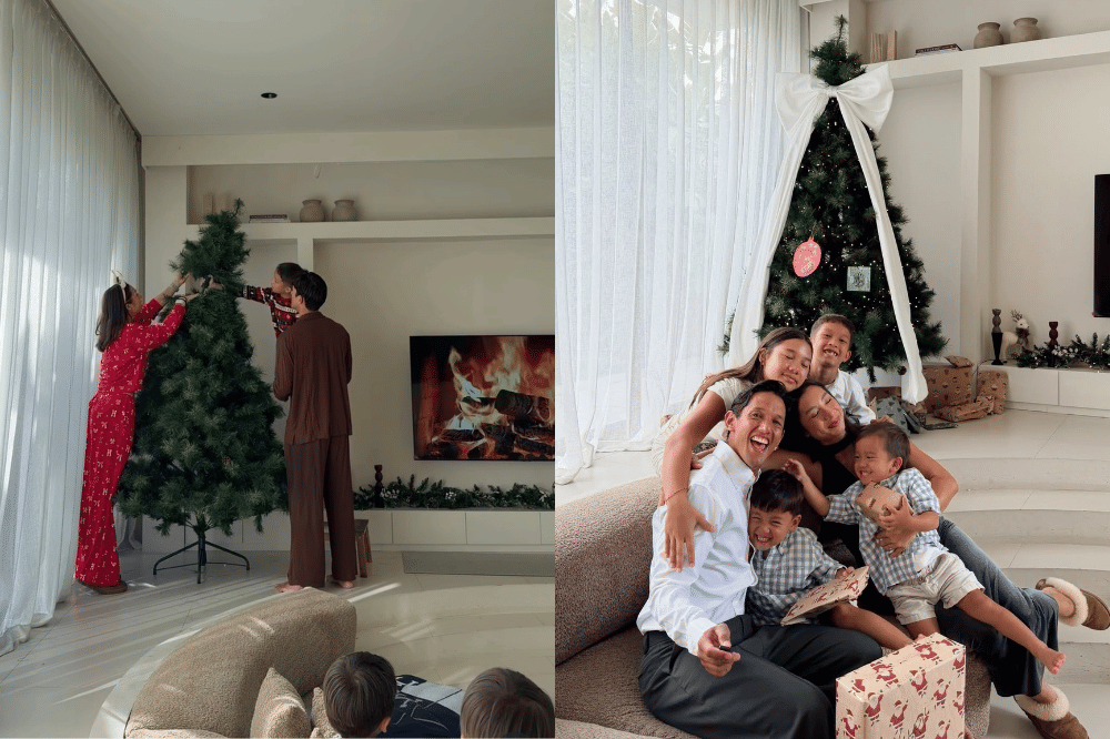 Jennifer dan Irfan Bachdim isi Natal dengan tradisi keluarga yang hangat