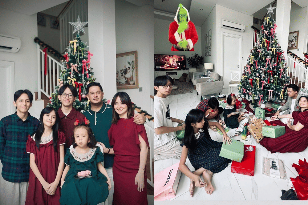 Joanna Alexandra bagikan momen Natal hangat bersama keluarga
