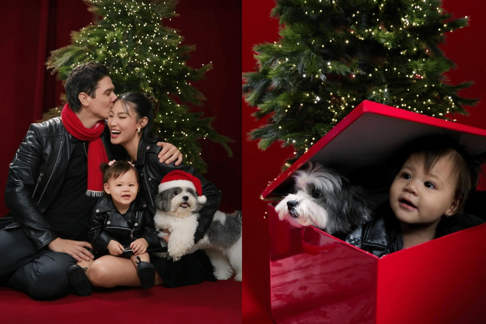 Patricia gouw rayakan natal bersama anak dan suami dengan tema menyenangkan