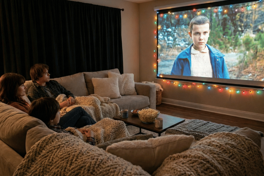 menonton stanger things 3 