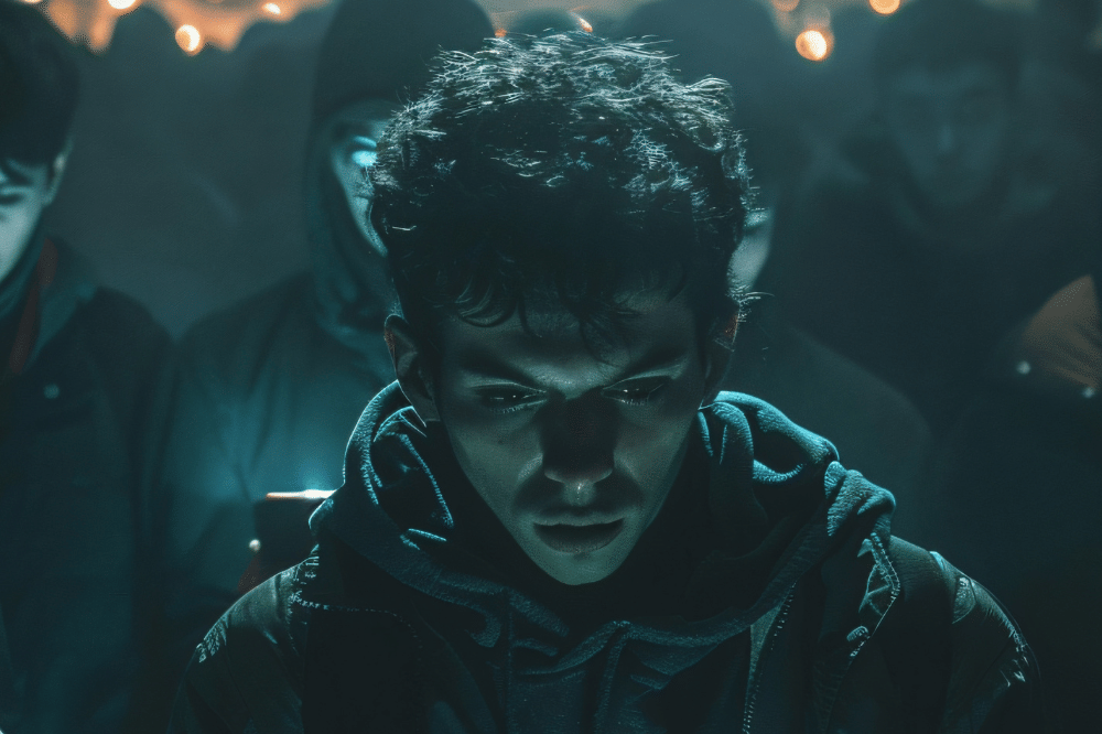 Ilustrasi anak remaja diteror