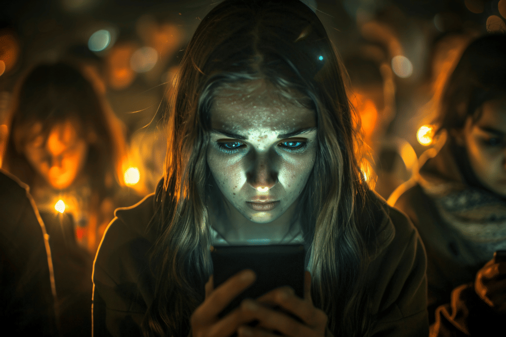 Ilustrasi anak remaja diteror