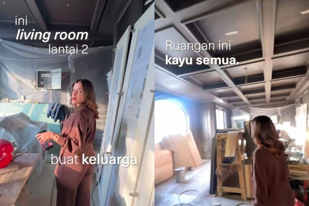 Inilah Proses Pembangunan Rumah 4 Lantai Tasya Farasya