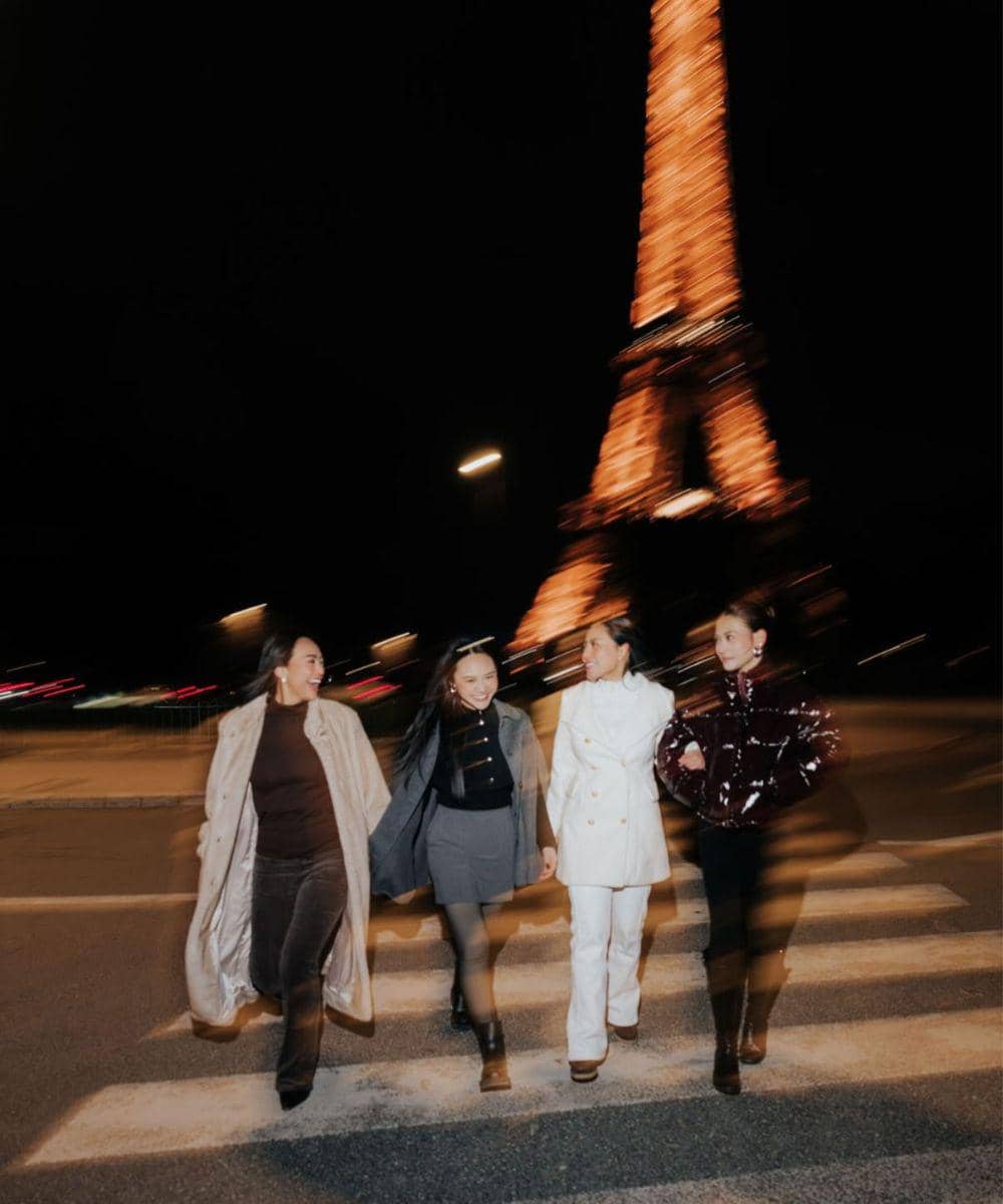 Foto Rachel Vennya dan Adiknya Liburan ke Paris