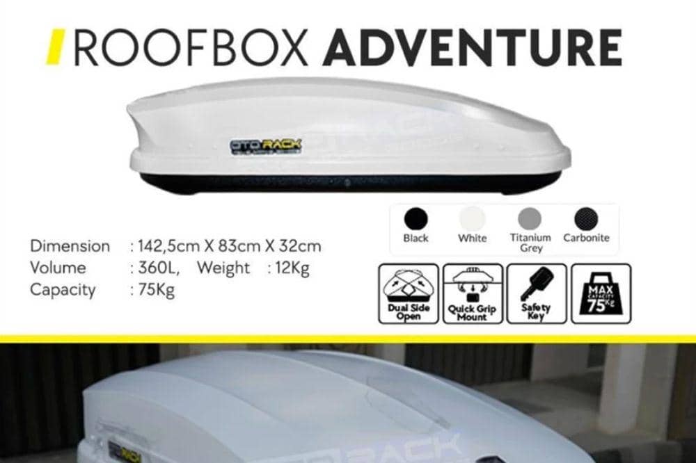 12 Rekomendasi Roof Box Mobil Terbaik, Awet dan Muat Banyak!