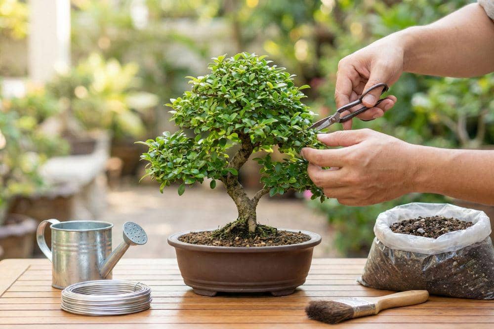 7 Cara Merawat Bonsai COVER