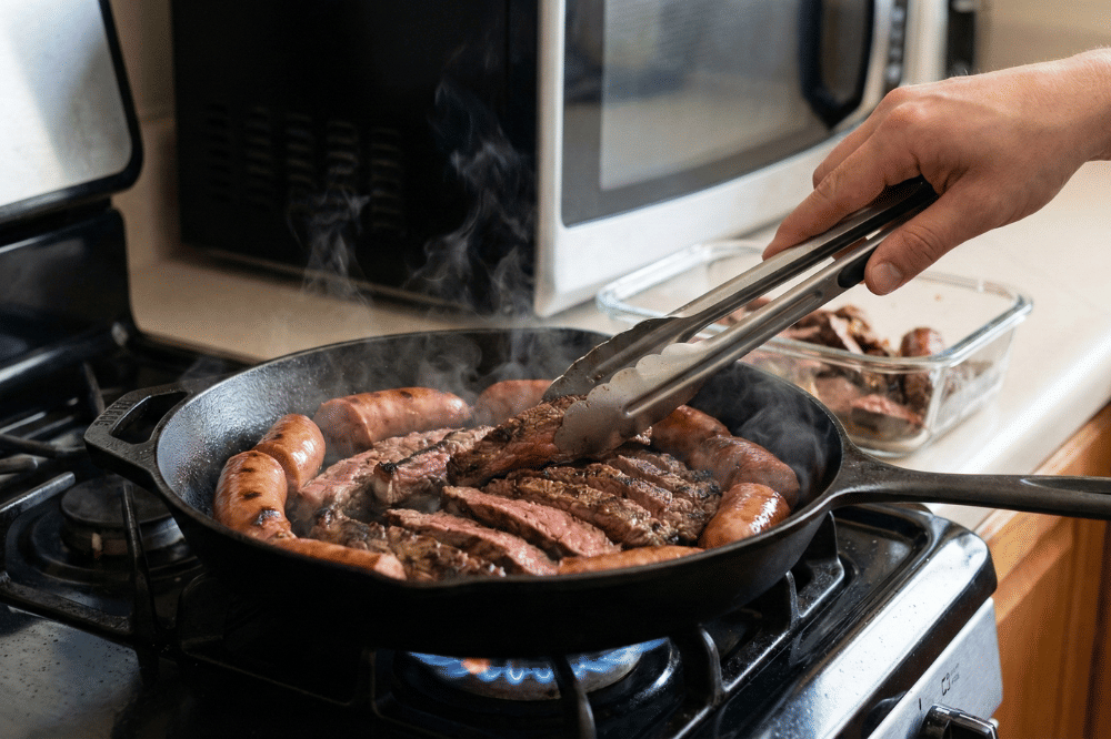 Cara Menyimpan Bahan Makanan Sisa Barbeque Tahun Baru