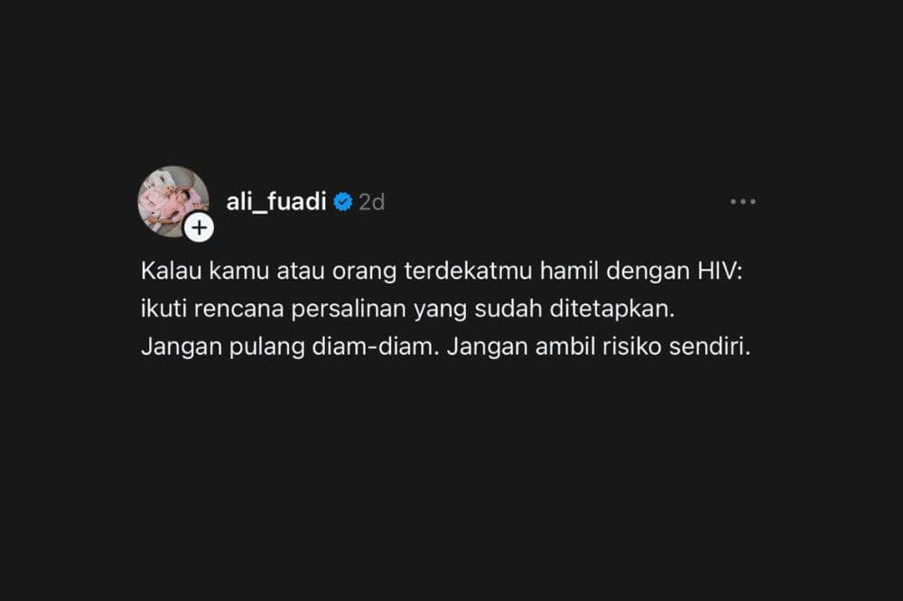 Viral! Ibu dengan HIV Positif Melahirkan di Bidan Desa Tanpa SOP.jpg