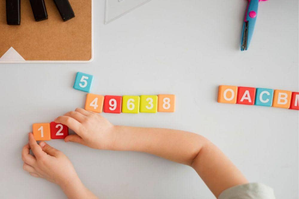 pelajarn matematika anak