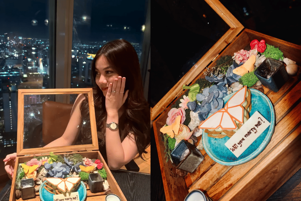 Frislly Herlind Resmi Dilamar Kekasihnya saat Tahun Baru