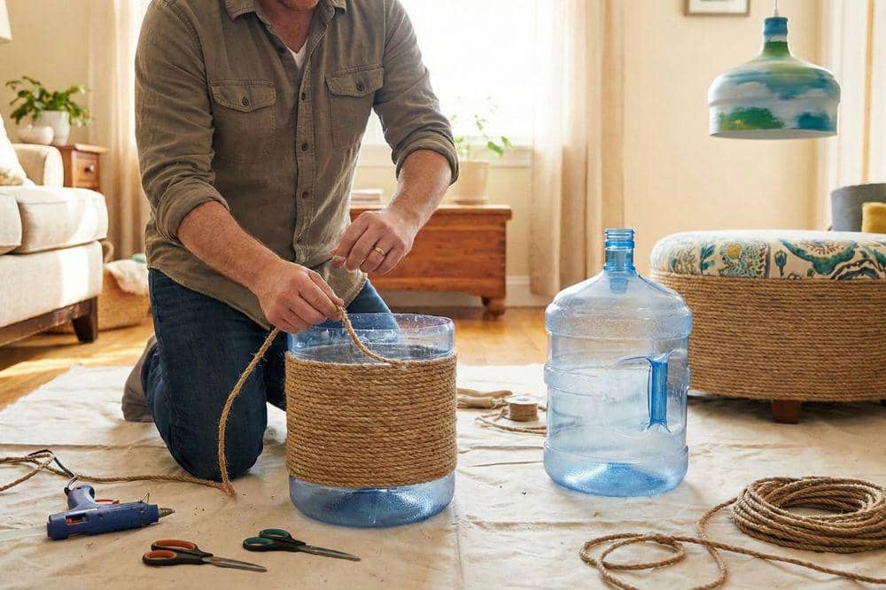 7 DIY Galon Bekas Air Mineral untuk Dekorasi Rumah COVER