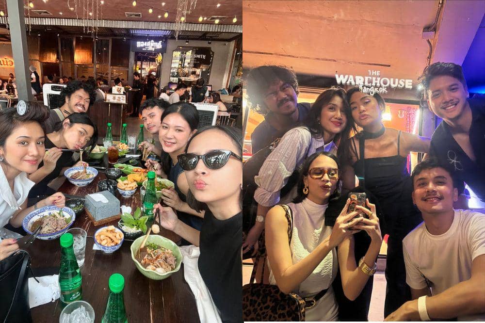 Kumpulan Video Geng Artis Baskara Mahendra saat Liburan ke Bangkok COVER