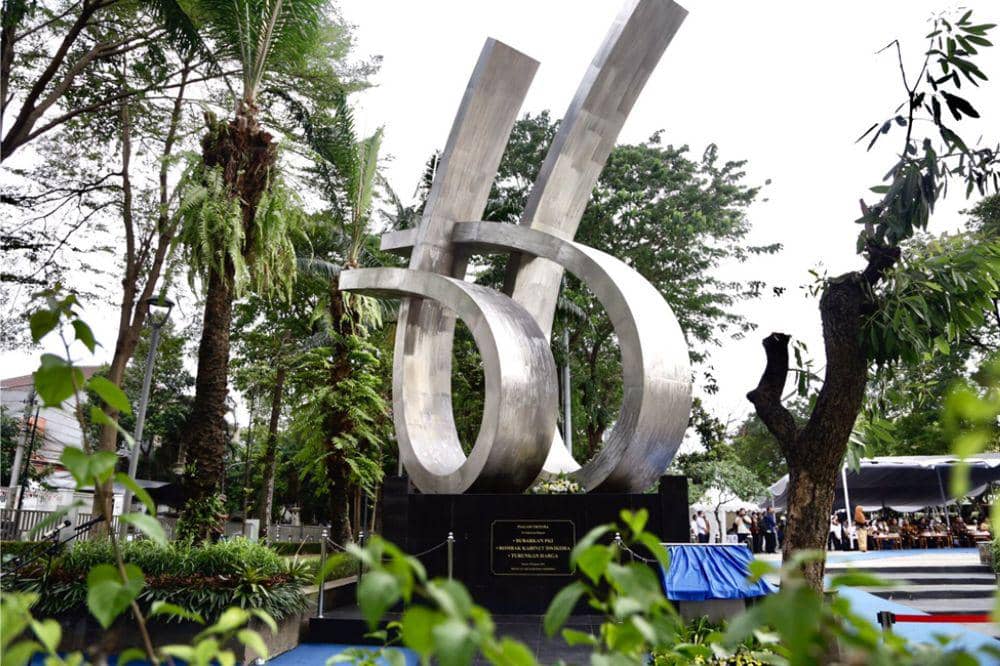 Monumen Tritura di Taman Menteng