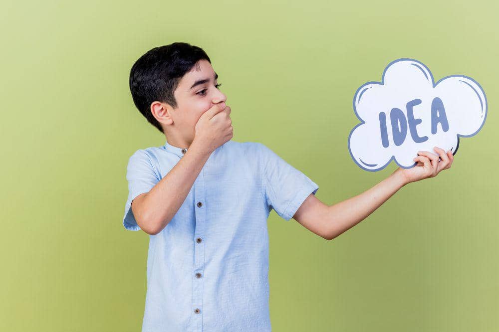 Anak yang memiliki ide