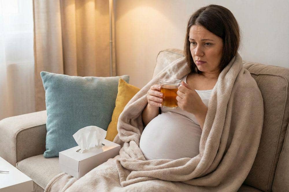 7 Cara Mengatasi Super Flu pada Ibu Hamil COVER