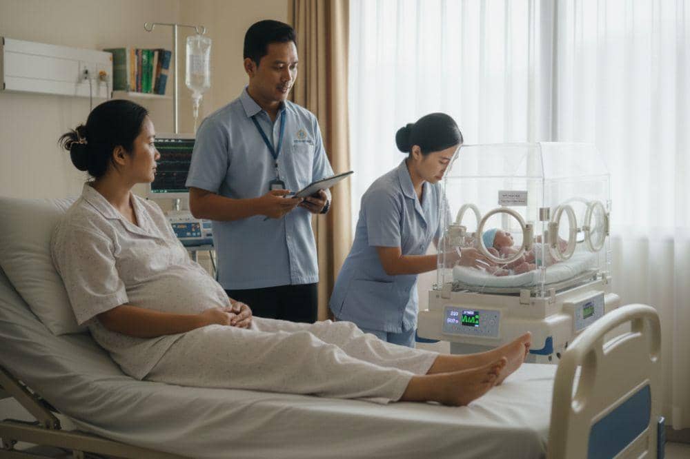 Ilustrasi Ibu ODGJ Melahirkan Prematur