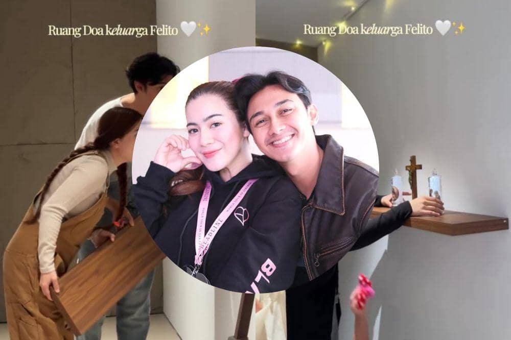 5 Tips Membuat Ruang Doa ala Felicya Angelista dan Caesar Hito COVER
