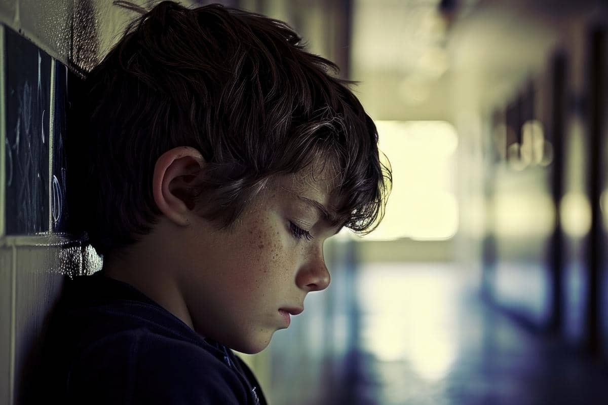 anak merasa sedih sendirian