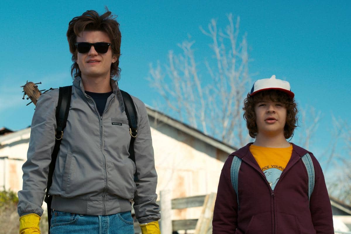 Steve Harrington dan Dustin Henderson