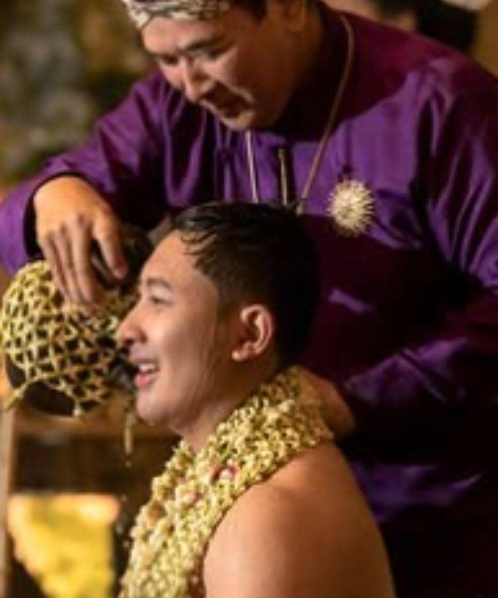 7 Potret Siraman Patricia Schuldtz dan Darma Mangkuluhur