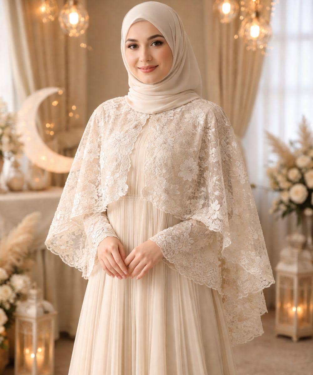 Inspirasi model baju lebaran 2026 rompi lepas