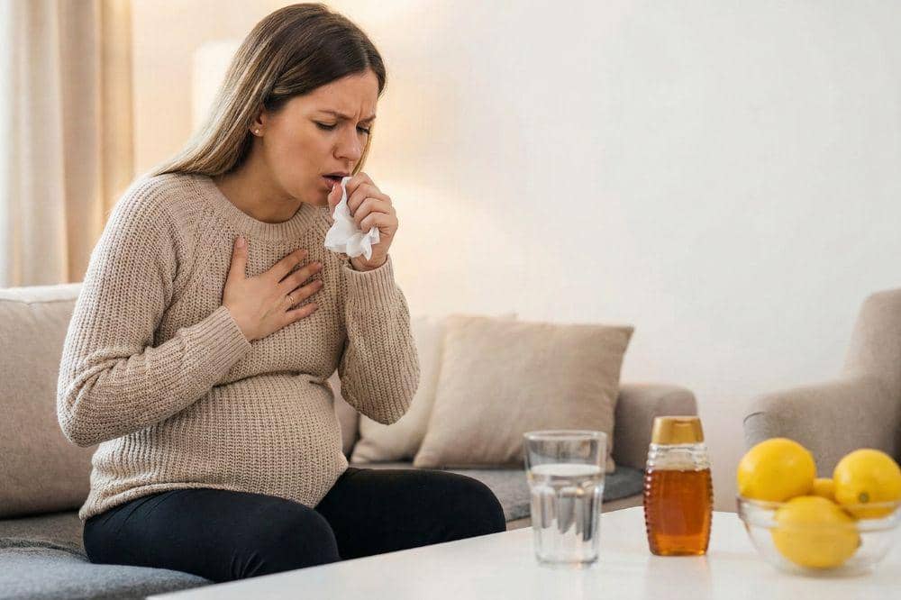 7 Cara Mengatasi Ibu Hamil Batuk Berdahak COVER