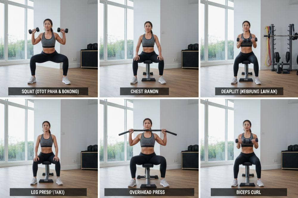 Gerakan Weight Training, Olahraga yang Bagus untuk Metabolisme