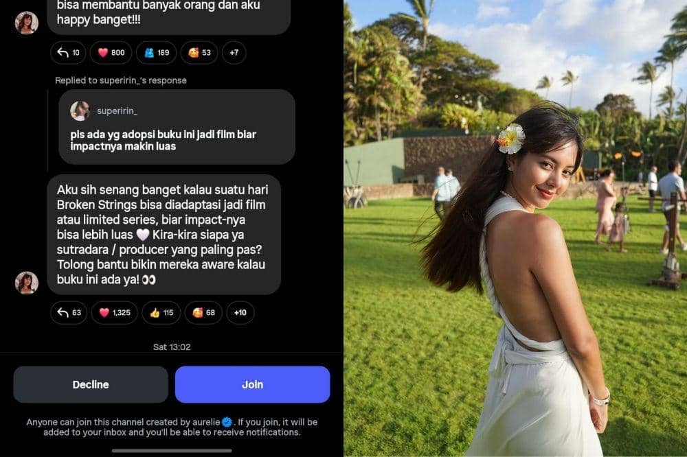 Broken Strings Karya Aurelie Moeremans Diincar Banyak Rumah Produksi