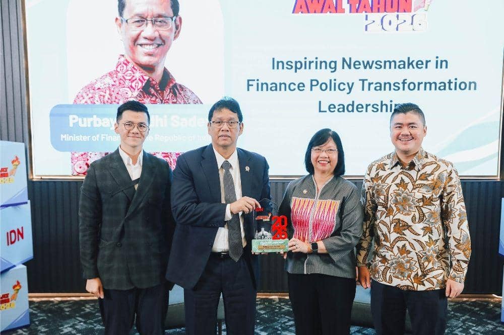 Purbaya Yudhi Sadewa Membuka Acara Semangat Awal Tahun 2026 by IDN Times.jpg