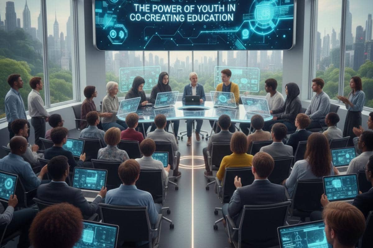 sekelompok orang melakukan rapat