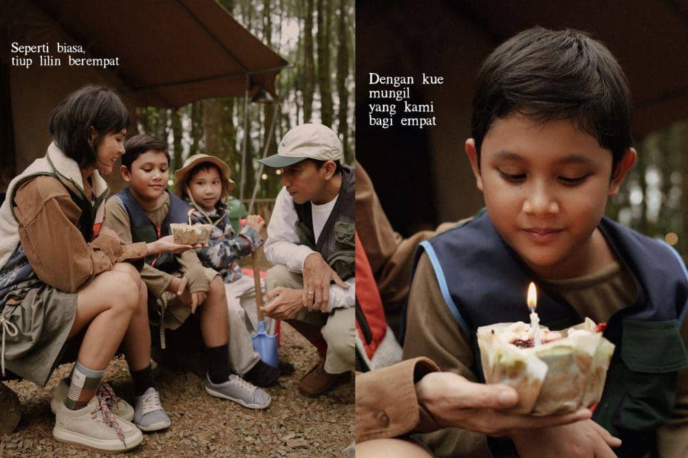 Birthday Camp Kawa, anak penyanyi Andien