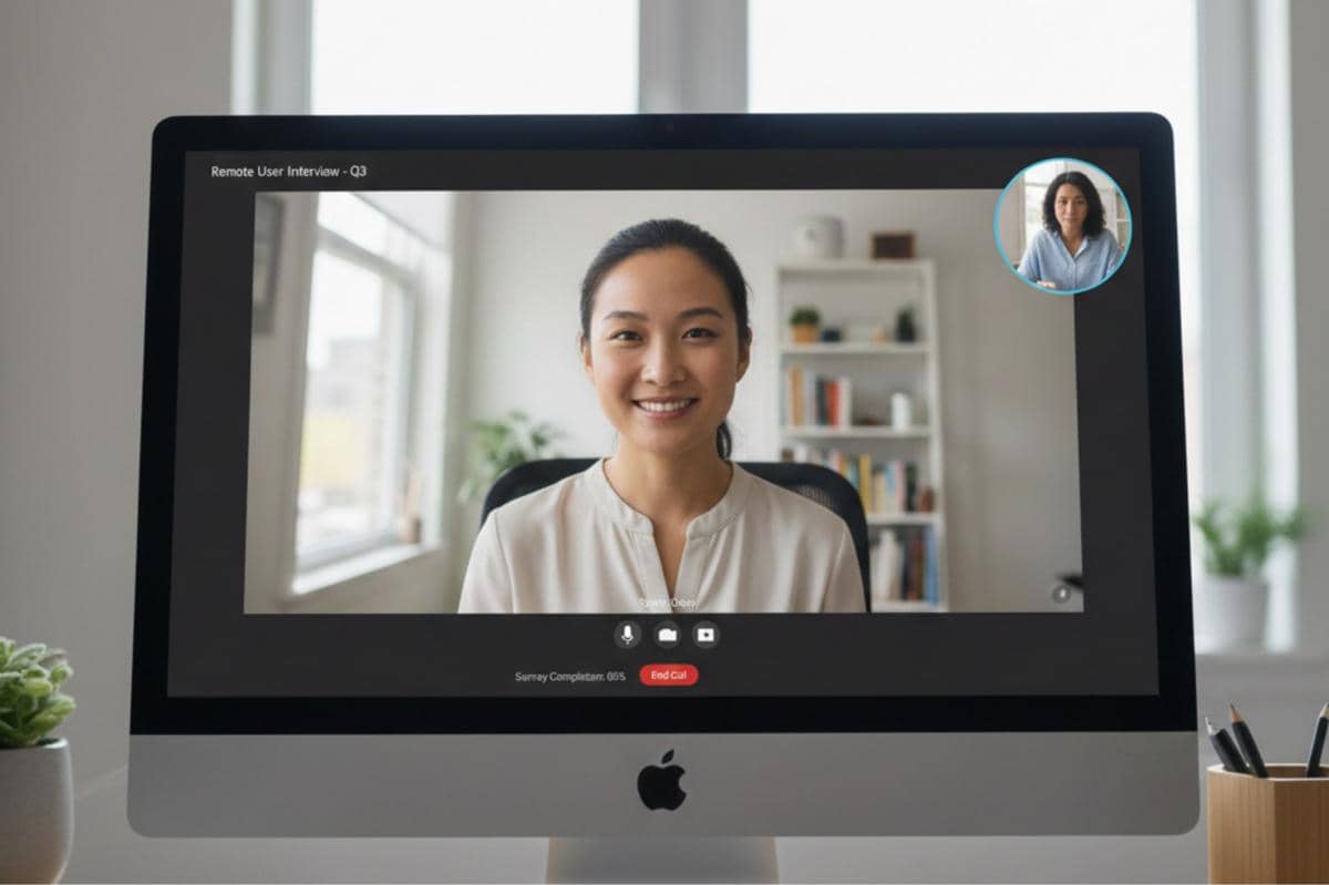 ilustrasi orang sedang wawancara 