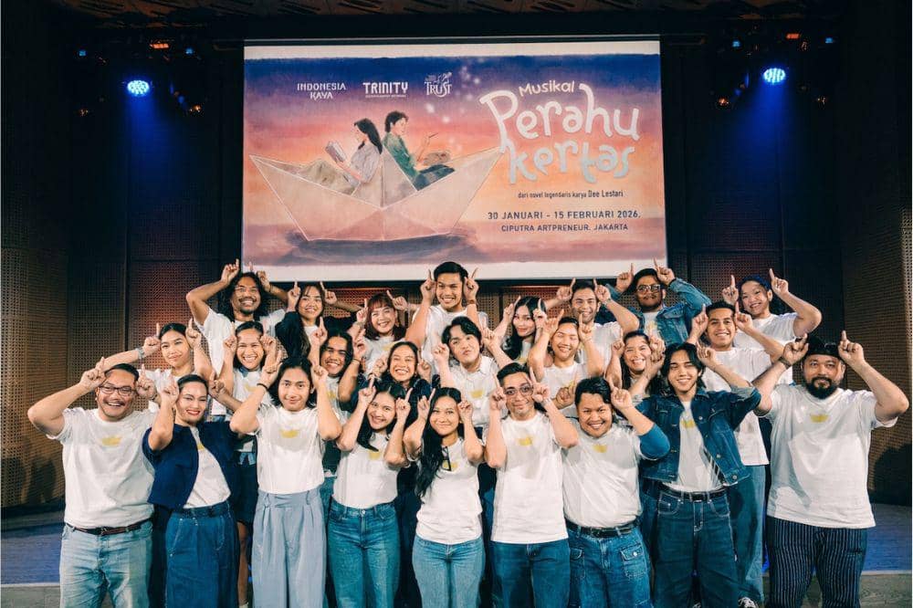 Musikal perahu kertas dorong seni pertunjukan Indonesia 