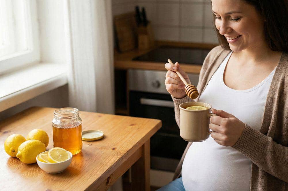 7 Kandungan Madu dan Lemon untuk Kesehatan Ibu Hamil COVER