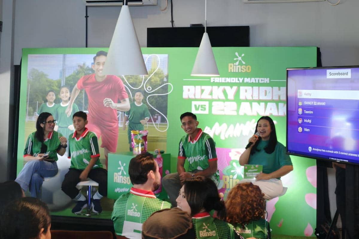 Rizky Ridho berbicara mengenai kampanye anak