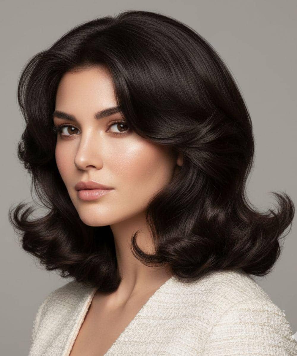 gaya rambur layer sebahu