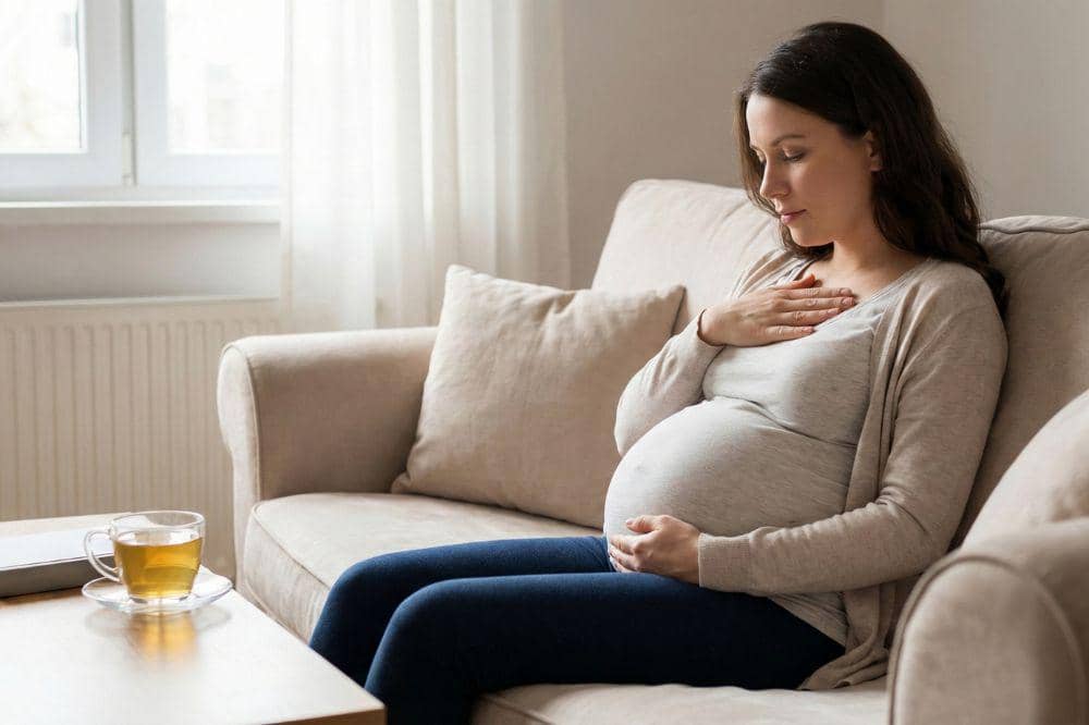 7 Penyebab Jantung Berdebar pada Ibu Hamil COVER