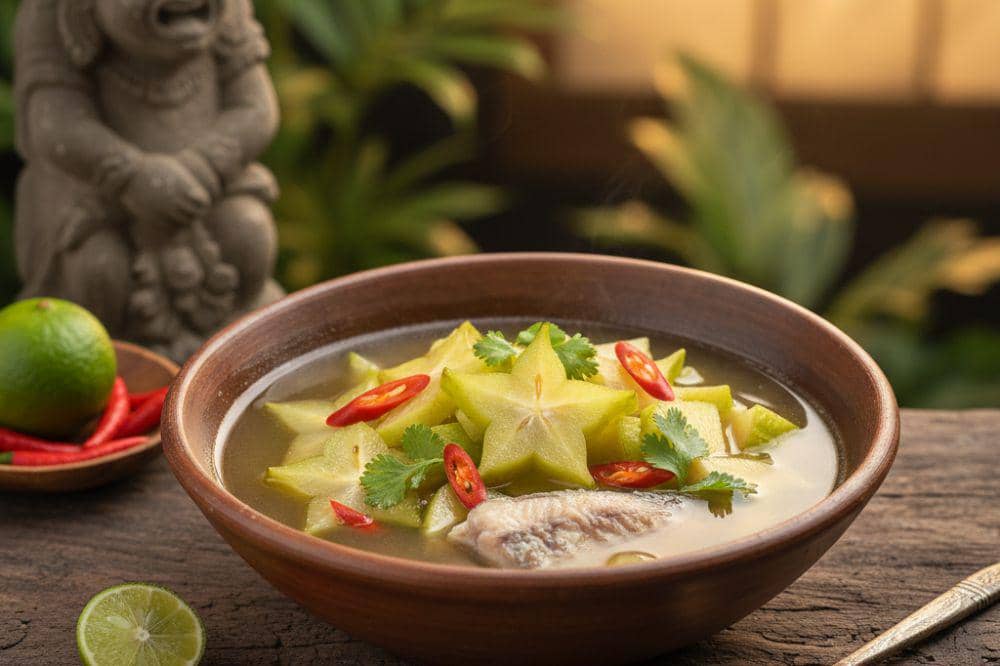 Sejarah Rujak Kuah Pindang yang Berkembang di Masyarakat Bali